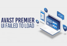 Avast Premier UI failed to load