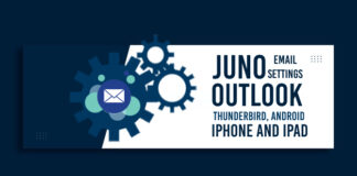 juno email settings