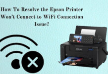 Epson Printer Wont Connect to WiFi Connection Issue