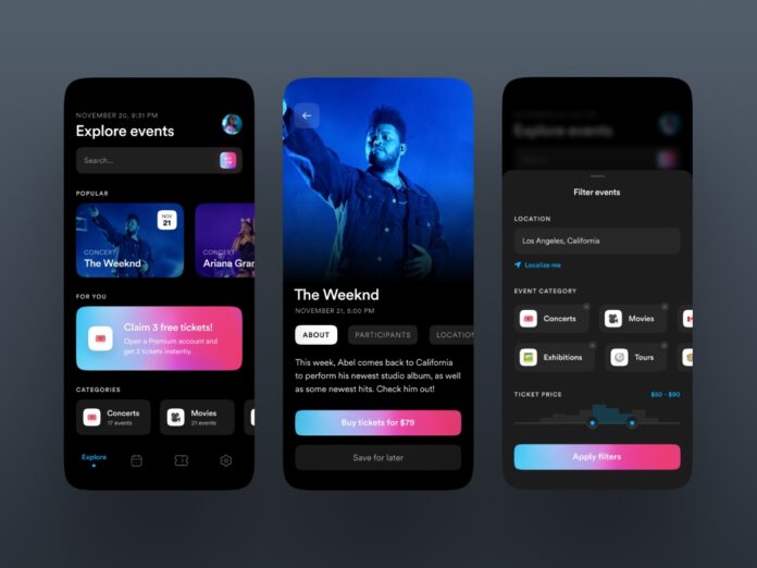 Event and Ticketing Mobile App