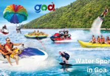 water sports activities in Goa